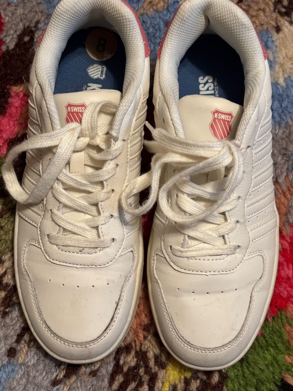 K-Swiss White Sneakers